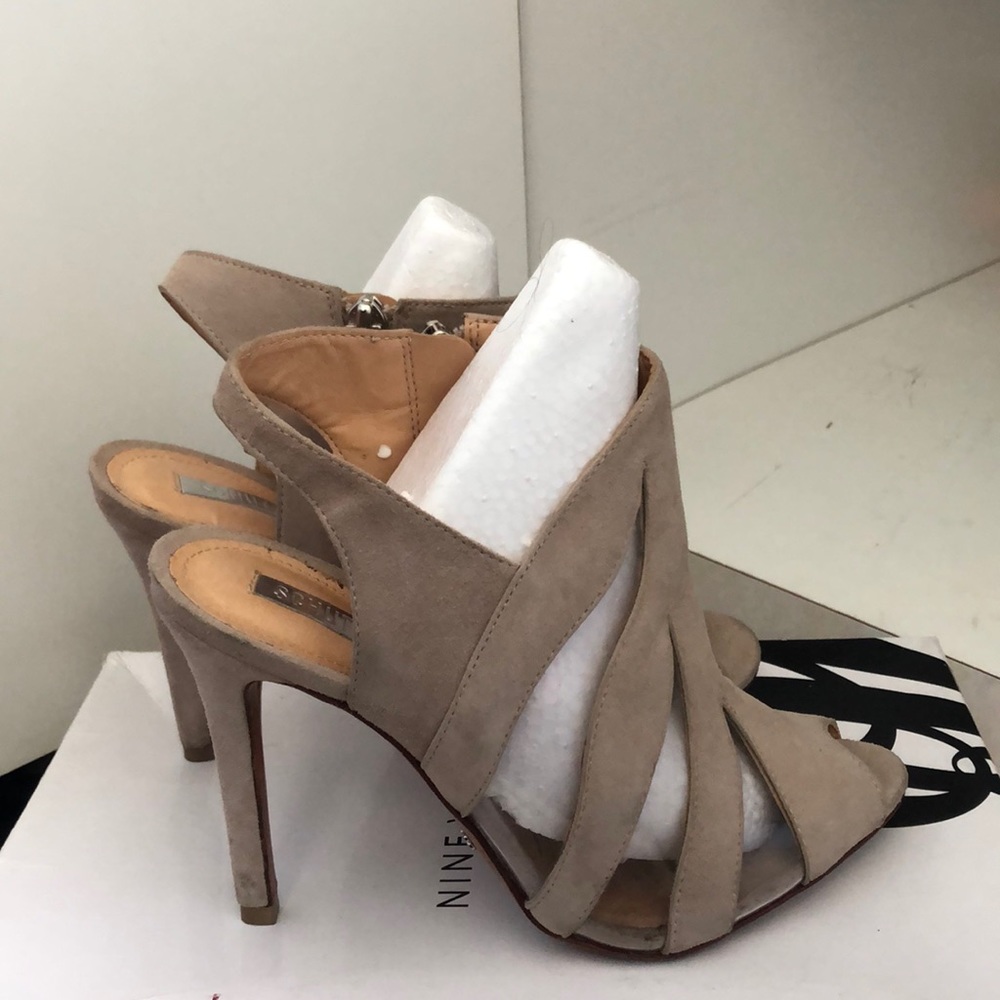 Schultz Sandal Heels - Nude